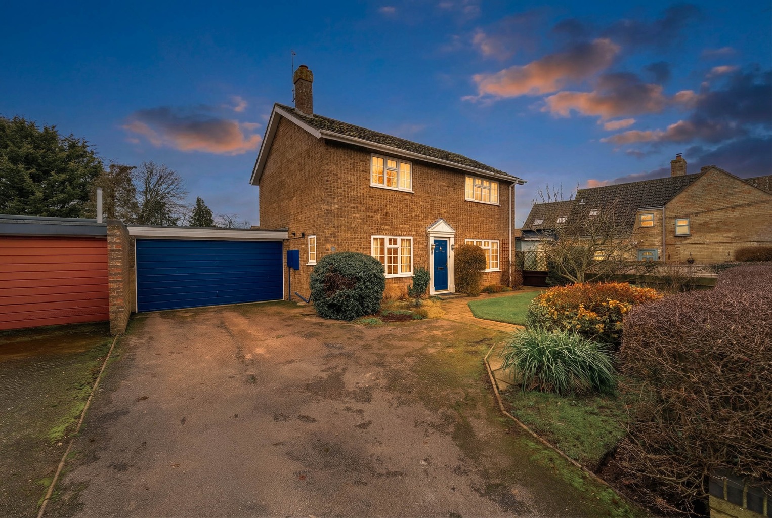 4 bed link detached house for sale in Great North Road, Huntingdon  - Property Image 1