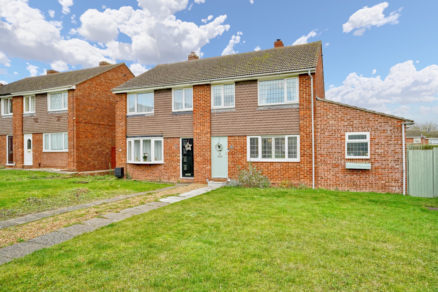 3 bed semi-detached house for sale in Prospero Way, Huntingdon, PE29