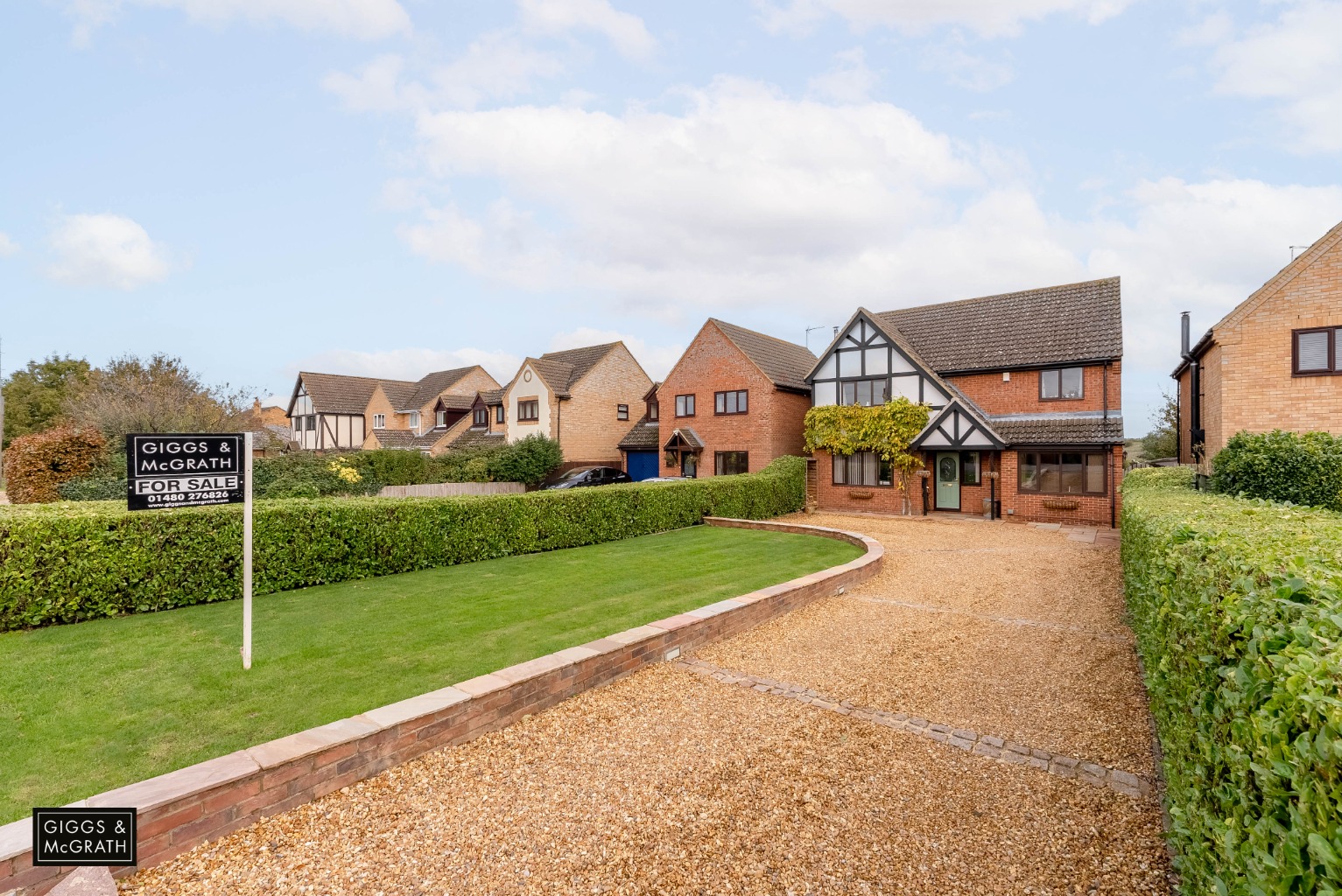 4 bed detached house for sale in Ugg Mere Court Road, Huntingdon, PE26