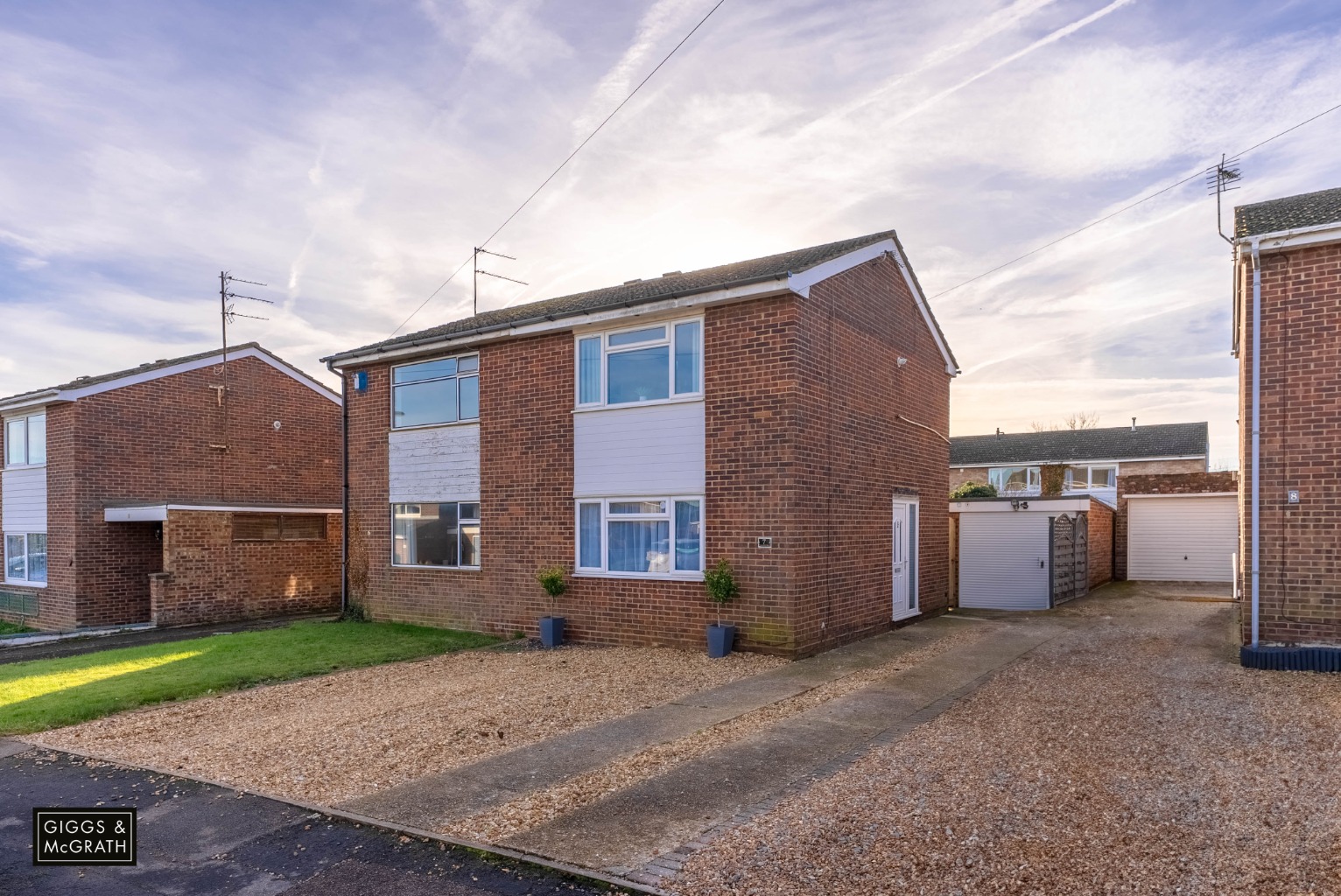 2 bed semi-detached house for sale in Lancelot Way, Huntingdon, PE28