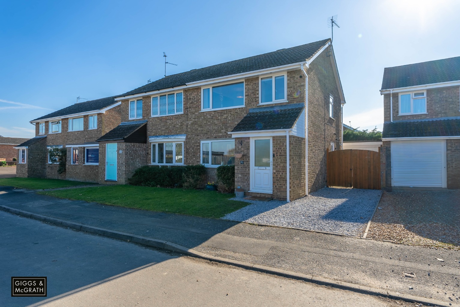 3 bed semi-detached house for sale in The Trundle, Huntingdon  - Property Image 1