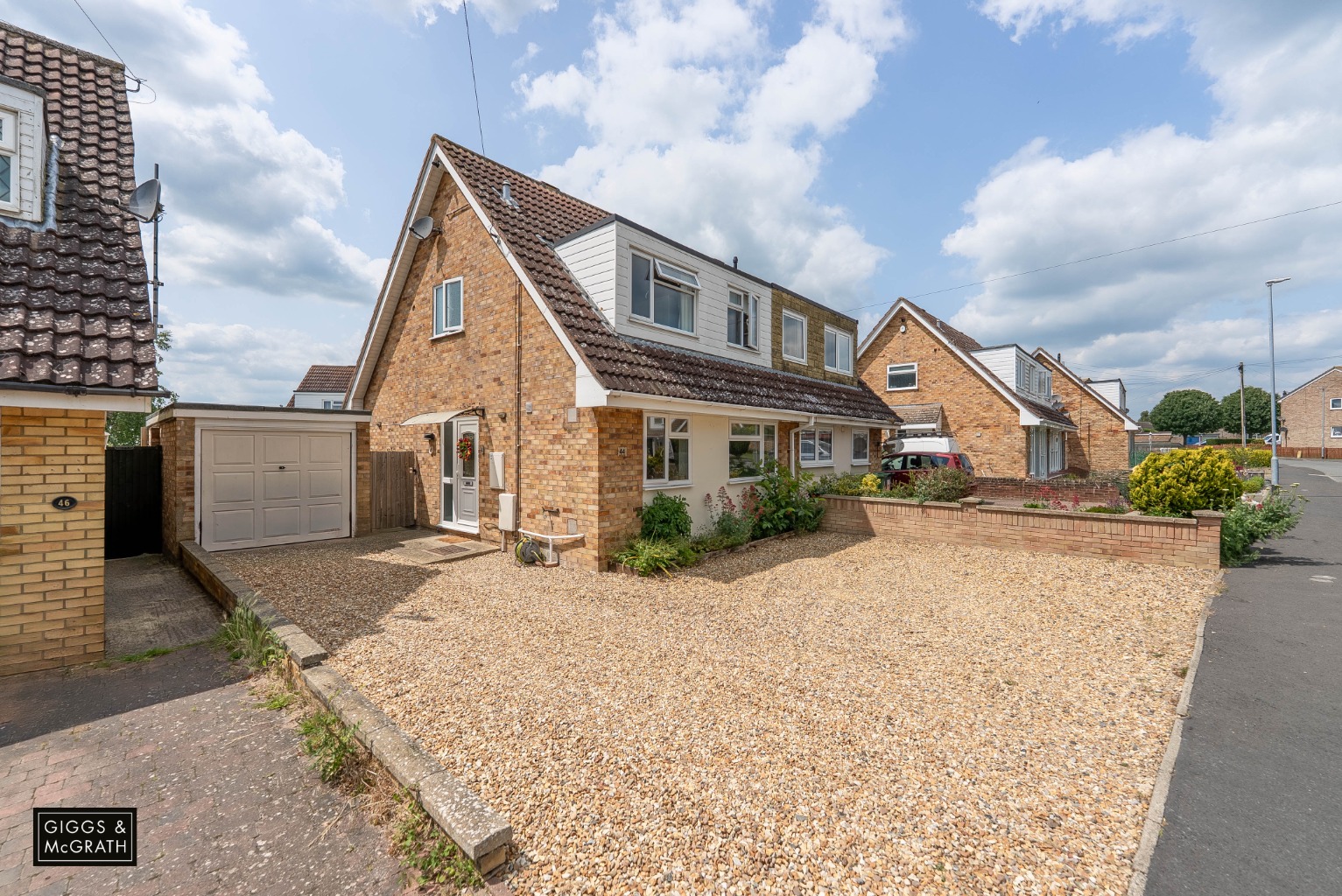 3 bed semi-detached house for sale in Manor Lane, Cambridgeshire - Property Image 1