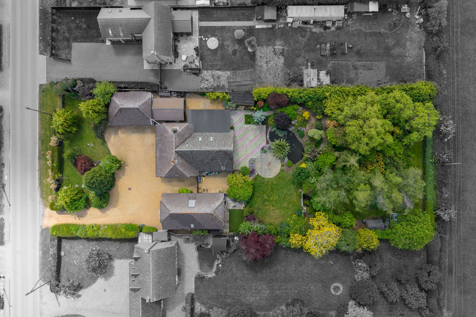 5 bed detached house for sale in Ugg Mere Court Road, Huntingdon  - Property Image 2
