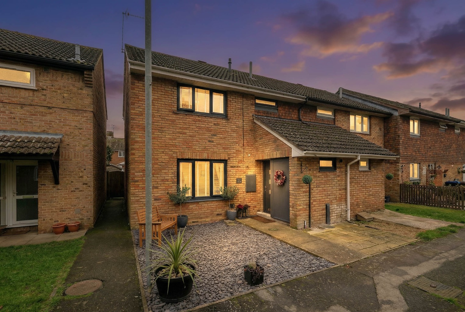 4 bed semi-detached house for sale in Flaxen Walk, Cambridgeshire  - Property Image 1