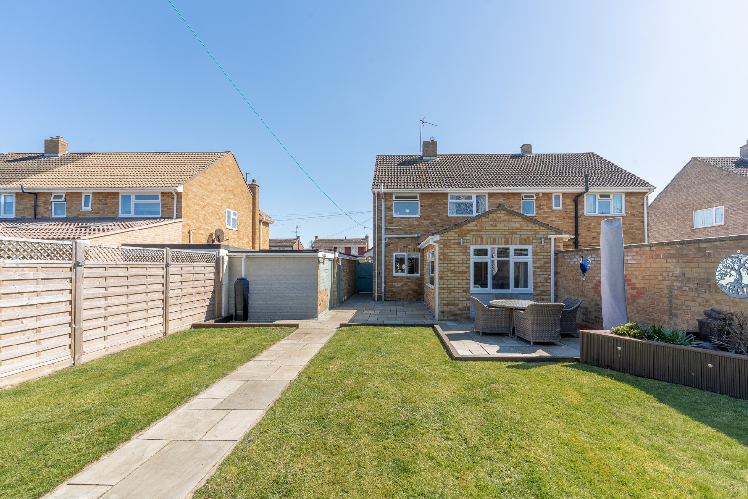 3 bed semi-detached house for sale in Abbots Crescent, St Ives  - Property Image 2