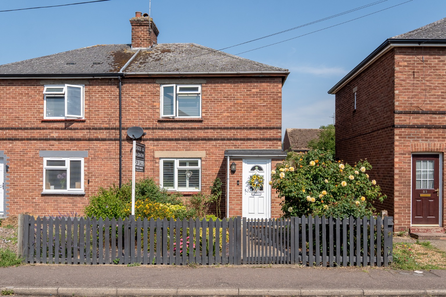 2 bed semi-detached house for sale in Cowper Road, Huntingdon, PE29