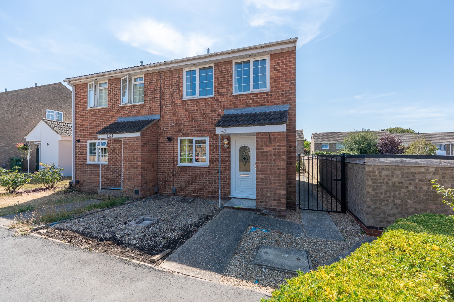 3 bed semi-detached house for sale in Erica Road, St Ives - Property Image 1
