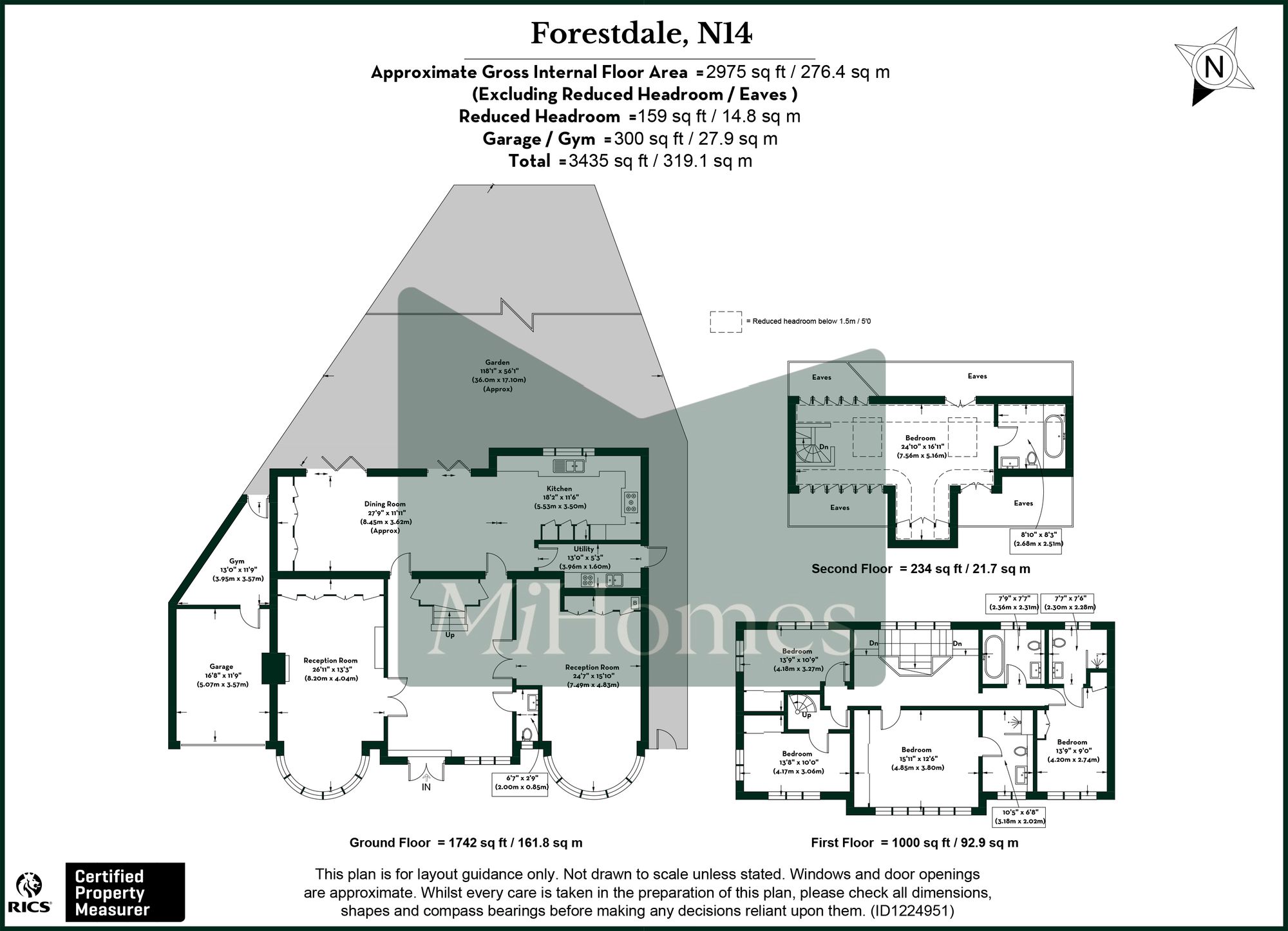 5 bed house to rent in Forestdale, London, N14 - Property floorplan