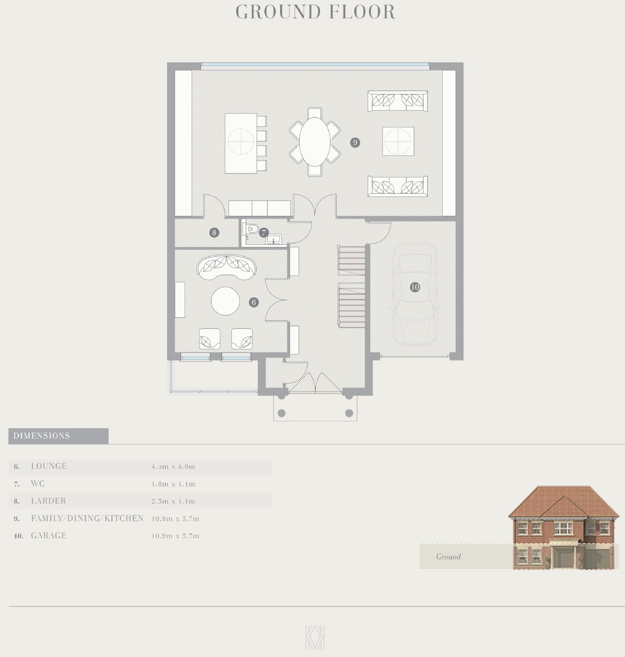 5 bed detached house to rent in Fairgreen East, Barnet, EN4 - Property floorplan
