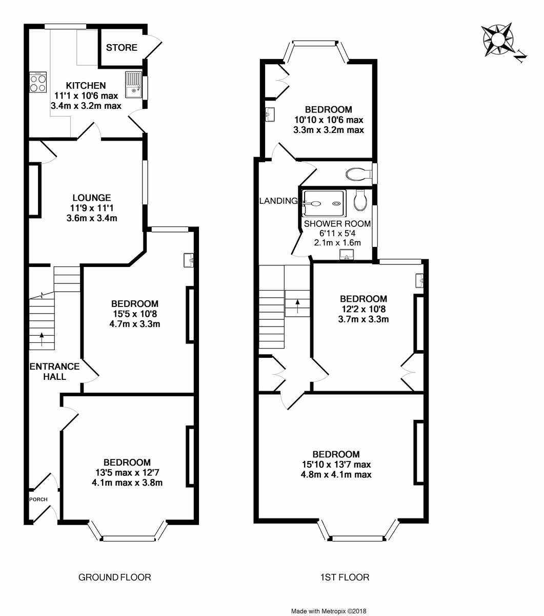 1 bed terraced house to rent in Cowley Bridge Road (DUP), Exeter, EX4 - Property floorplan
