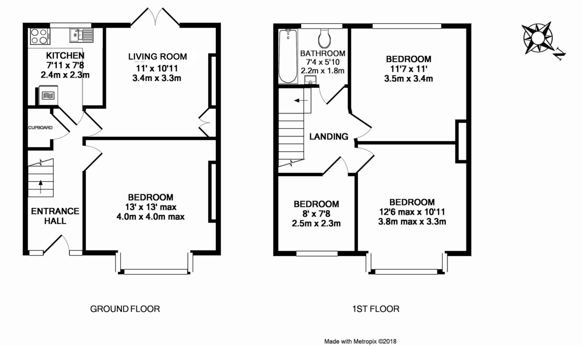 4 bed terraced house for sale in Lucas Avenue, Exeter - Property floorplan