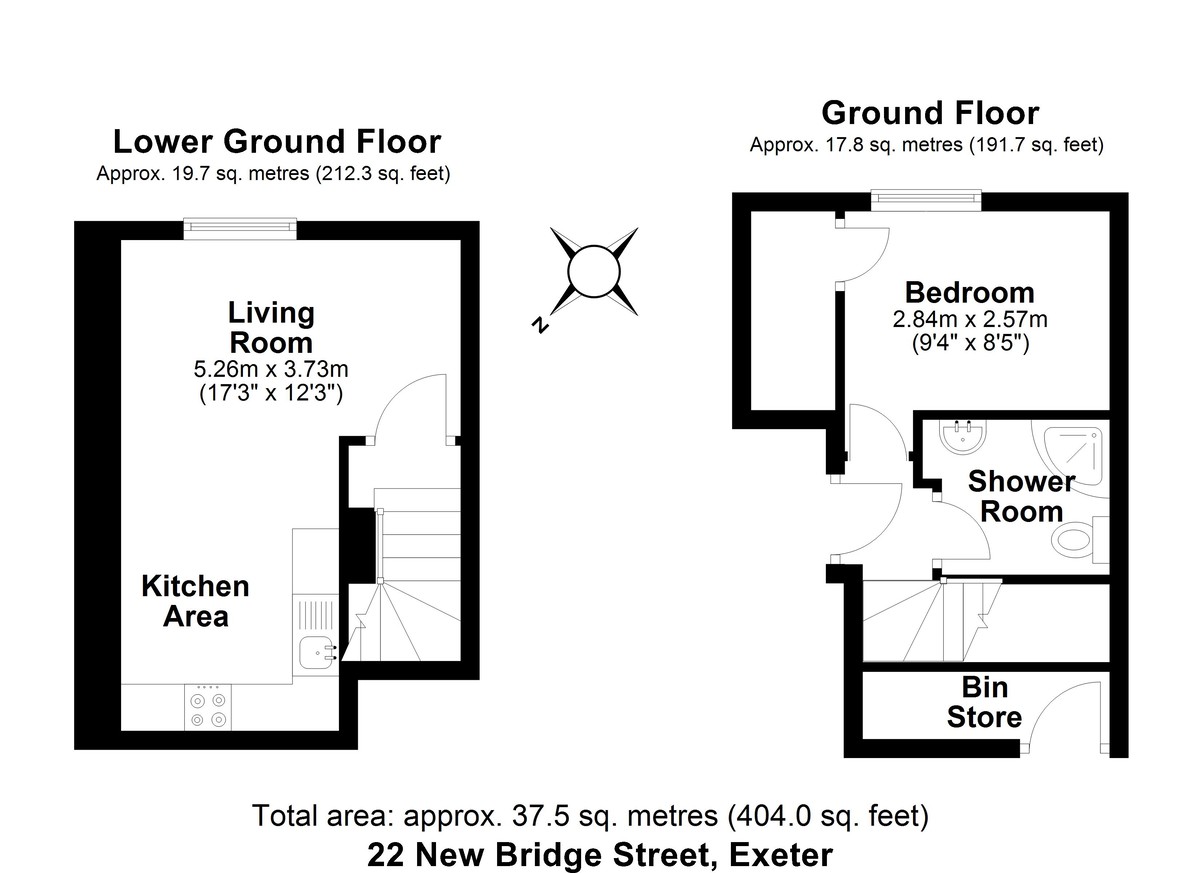 4 bed for sale in New Bridge Street - Property floorplan