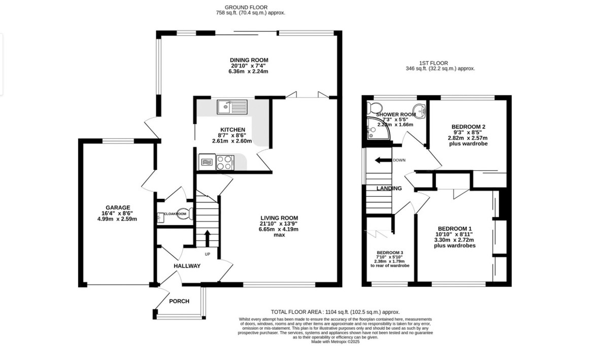 3 bed semi-detached house for sale in Dorset Avenue, Exeter, EX4 - Property floorplan