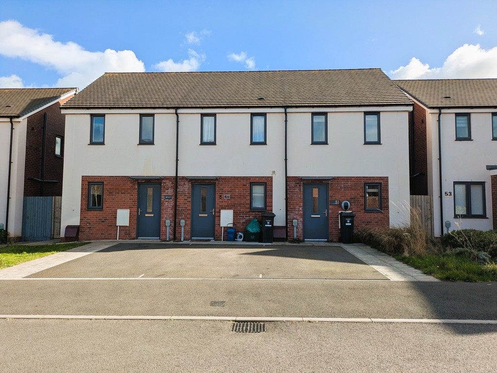 2 bed terraced house for sale in Channings Drive, Tithebarn, EX1 1