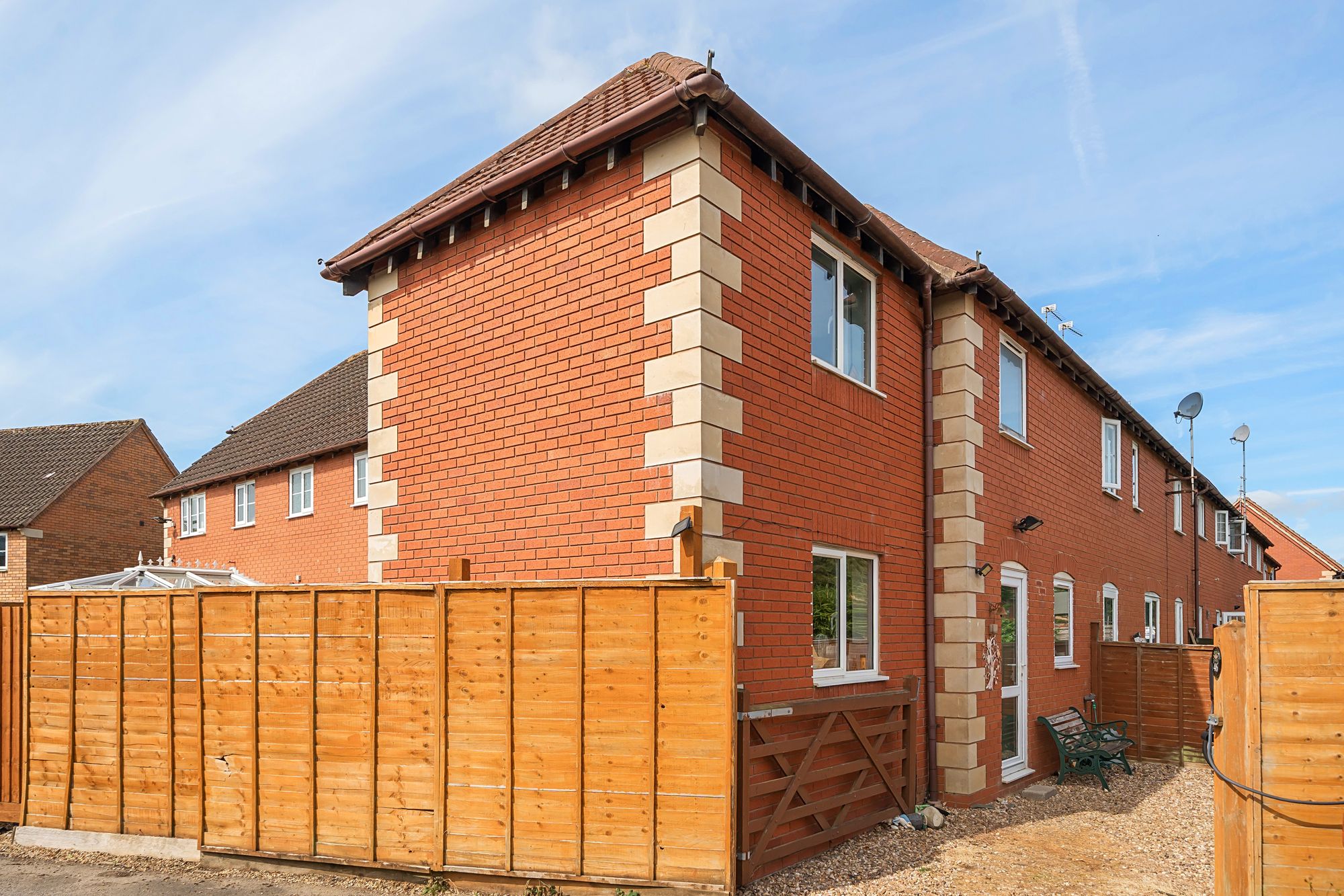 3 bed terraced house for sale in The Highgrove, Bishops Cleeve, GL52 1