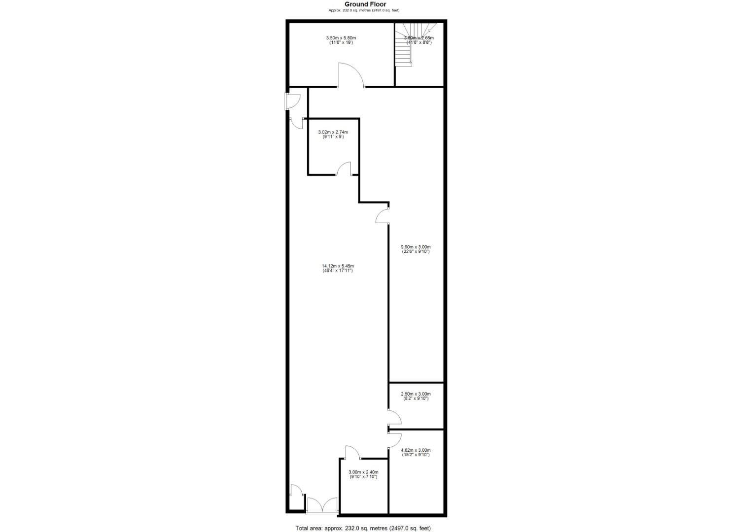 Retail property (high street) to rent in Foleshill Road, Coventry - Property Floorplan